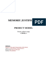 Memoriu Justificativ-50HA - TIP P-CM.01