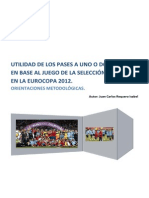 Utilidad de Los Pases A Uno o Dos Toques de La Selección PDF