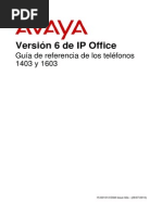 Guia Usuario Telefono 1403 1603 Avaya