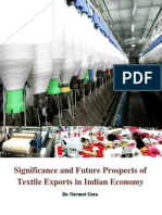 Significance and Future Prospects of Textile Exports in Indian Economy