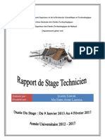 Stage Technicien Final