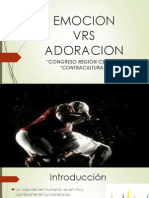 Emocion VRS Adoracion