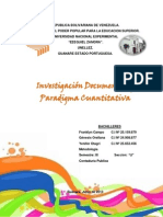 Investigación Documental y Paradigma Cuantitativa