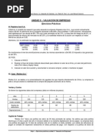 Enunciados Valuación de Empresas