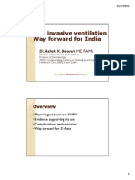 Dr. Ashok Deorari - Non Invasive Ventilation Way Forward For India