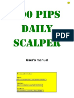 100 Pips Daily Scalper: User'S Manual