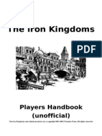 Unoffical Iron Kingdoms Players Handbook