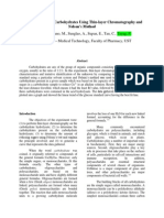 Characterization of Carbohydrates Using Thin-Layer Chromatography and Nelson's Method