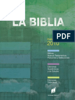 Catalogo Sociedades Biblicas España