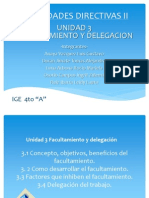 Facultamiento y Delegacion