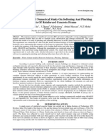 Experimental and Numerical Study On Softening and Pinching Effects of Reinforced Concrete Frame