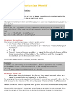 g484 Physics Newtonian World Notes Ocr Robbie Peck