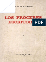 Joaquín Balaguer - Los Próceres Escritores