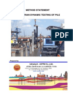 Method Statement Dynamic Load Test