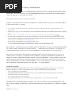 La Expresión de Emociones y Sentimientos