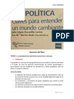 GEOPOLÍTICA, Claves para Entender Un Mundo Cambiante (Julio López-Davadillo Larrea... )