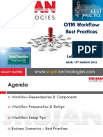 OTM Workflow