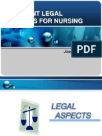 Legal Aspect of Nursing Profession