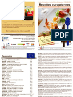 Livre Recette Europe