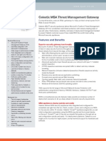 Celestix MSA Datasheet