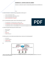 Destination Network Address: Ccna Exploration: Network Fundamentals - Chapter 5 Exam 100% Common