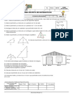 Prueba Octavo Perímetro y Área