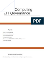 Cloud Computing - Introduction & Governance