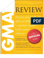 GMAT OfficialGuide 11th Edition