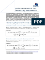 Reajuste Precios Contr Obra Pub PDF