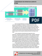 Cost and Performance Comparison For OpenStack Compute and Storage Infrastructure