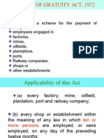 Payment of Gratuity Act, 1972