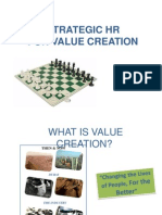 Strategic HR For Value Creation