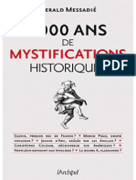 Messadié Gerald - 4000 Ans de Mystifications Historiques