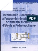 Technologie Et Documents À L'usage Des Dessinateurs de Bureaux D'études Pétrole Et Pétroléochimie