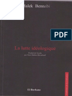 La Lutte Idéologique Malek Bennabi PDF