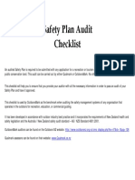 Audit Checklist For Concessions