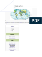 Geographic Coordinate System