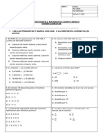 Prueba Coeficiente 2 Quinto Primer Semestre