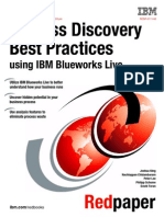 Process Discovery Best Practices: Using IBM Blueworks Live