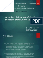 Extraccion CAFEÍNA