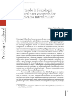 Aportes de La Psicologia Cultural A La Comprensión Del Maltrato