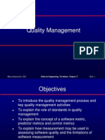 Quality Management: ©ian Sommerville 2004