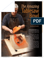 Table Saw Bowl