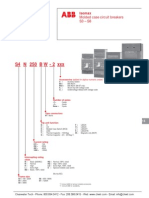 Abb Isomax s3-s8 Circuit Breaker Datasheet