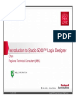 L01 - Introduction To Studio 5000 Logix Designer