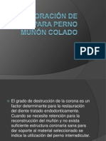 Elaboración de Patrón para Perno Muñón Colado.10