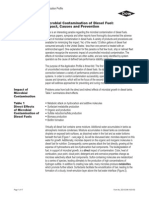 Microbial Contamination of Diesel Fuel: Impact, Causes and Prevention