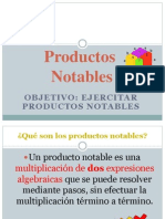 Productos Notables 1eros Medio