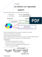 Direct and Indirect Speech