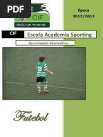 Escola Academia Sporting: Documento Informativo